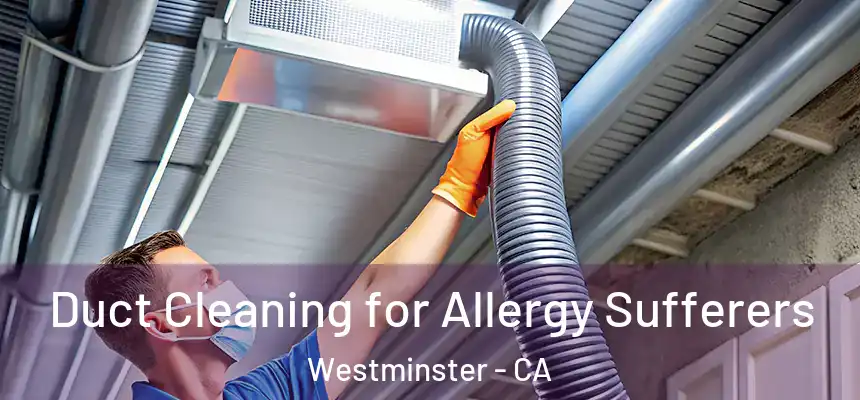  Duct Cleaning for Allergy Sufferers Westminster - CA