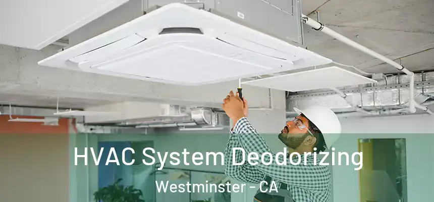  HVAC System Deodorizing Westminster - CA